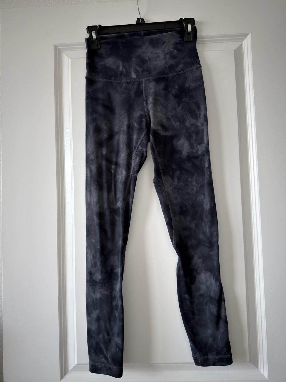 lululemon athletica Black Tie-Dye Leggings